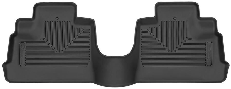 Husky Liners X-act Contour Floor Mats | 4-Door Fits 2007-2018 Jeep Wrangler JK | 1-pc Black, 2nd Row - 53671