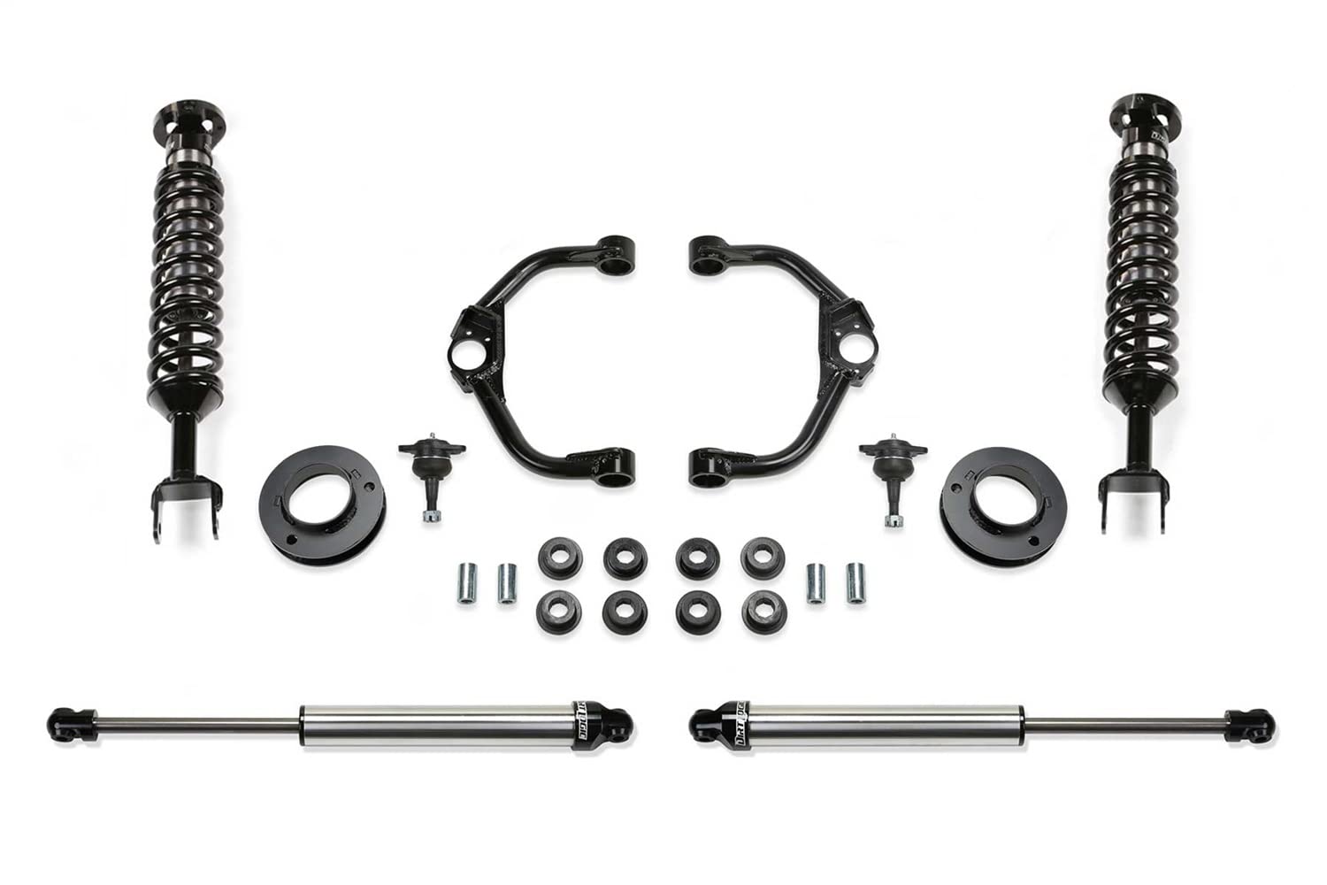 Fabtech K3169DL Control Arm Ball Joint Lift System 3 in. Lift w/Dirt Logic 2.5 in./2.25 in. For PN[FTS23202/FTS23207/FTS811472] Lift System