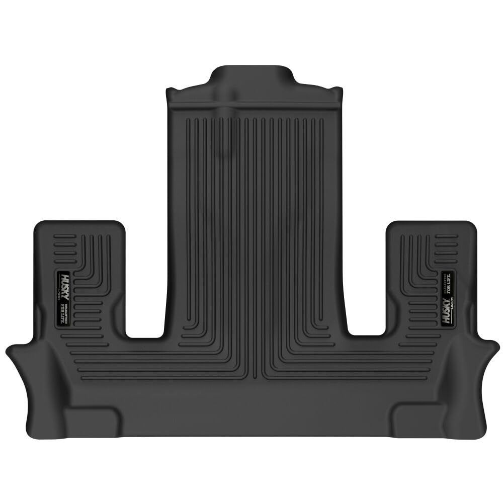 Husky Liners Floor Mats X-act Contour | Fits 2022-2025 Ford Explorer w/2nd Row Bucket w/Out Console | 3rd Row, 1-pc Black - 51941
