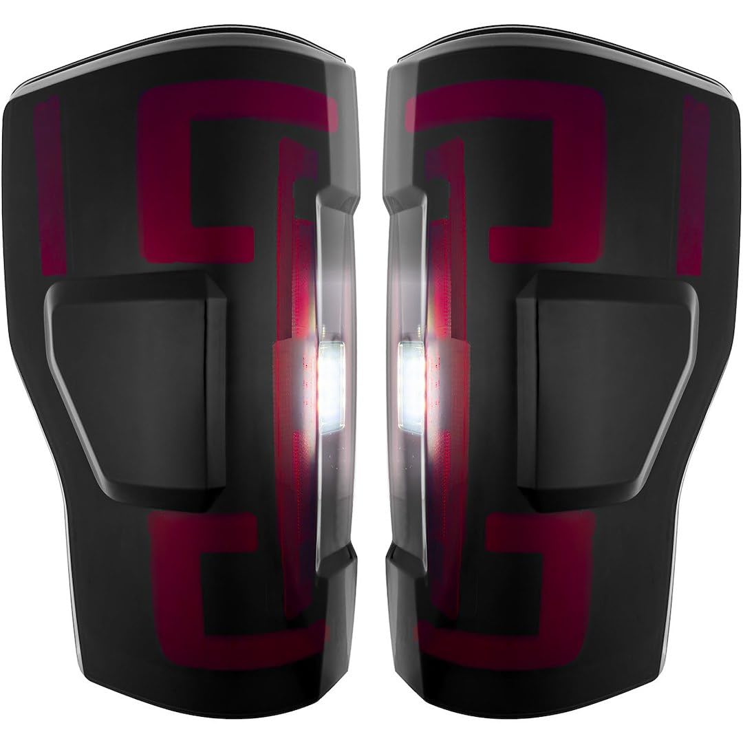 Ultra Bright Ford Super Duty 20-22 OLED Tail Lights (Replaces Factory/OEM Halogen) - Multiple Lens