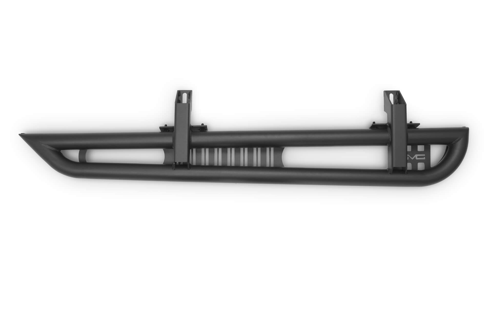 DV8 Offroad OE Plus Side Steps for The Jeep Wrangler JK 2-Door 2007-2018 | Body/Pinch Weld Mounted Side Steps | Anti-Slip Design Provides Excellent Grip for Stepping