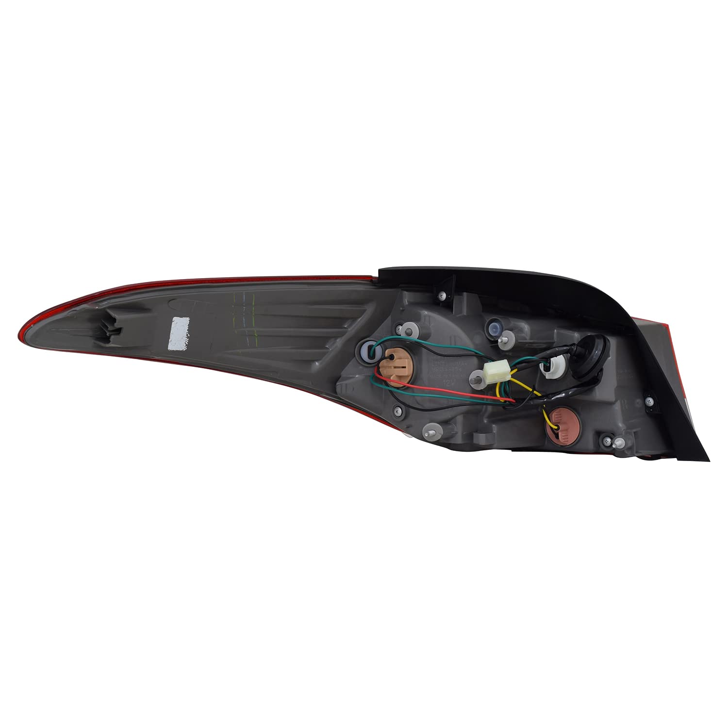 Right TYC Tail Light Assembly Compatible with 2011-2013 Hyundai Elantra