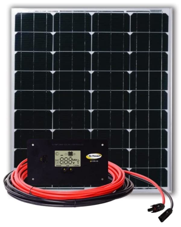 Go Power GP-ECO-80 80W Solar Trickle Charger 4.6A Kit