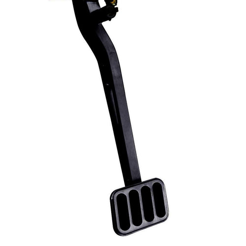 Midnight Series Lokar XBCA-9512 Black Finish Billet Brake Pedal Arm with Power Brake Pad