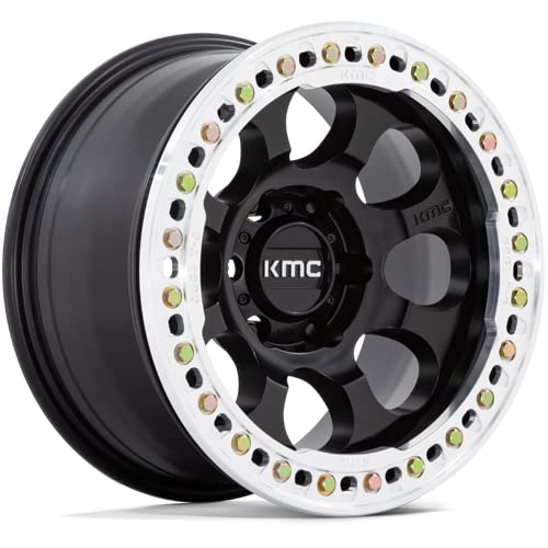 KMC 17X9 KM237 5X5.0 MACH-FC-BLK -12MM - KM237DB17905012N