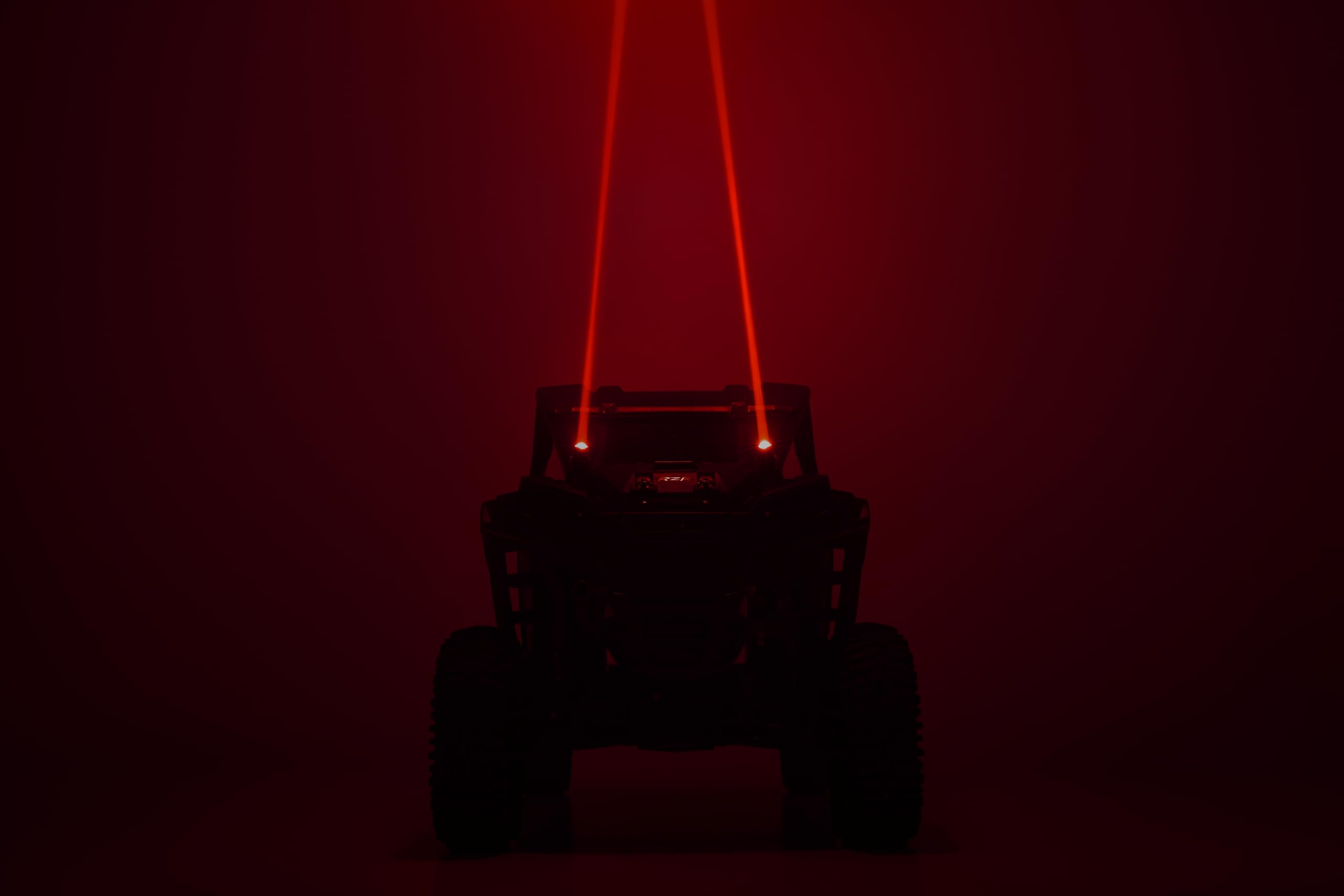 Laser Whip Light Kit Rough Country w/Remote | UTV/ATV | Multi-Function - 78870