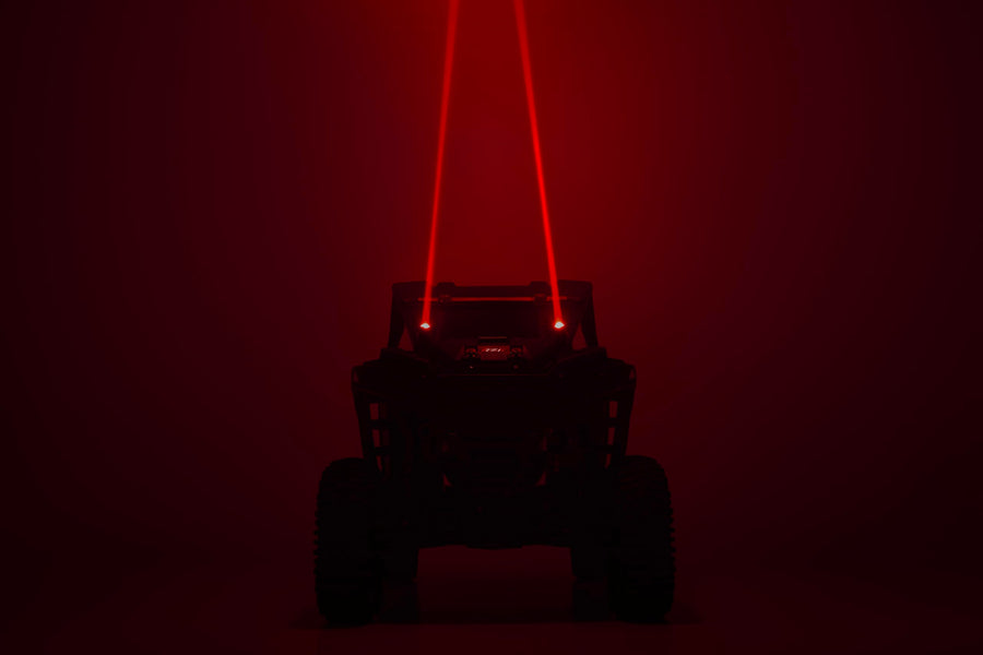 Laser Whip Light Kit Rough Country w/Remote | UTV/ATV | Multi-Function - 78870