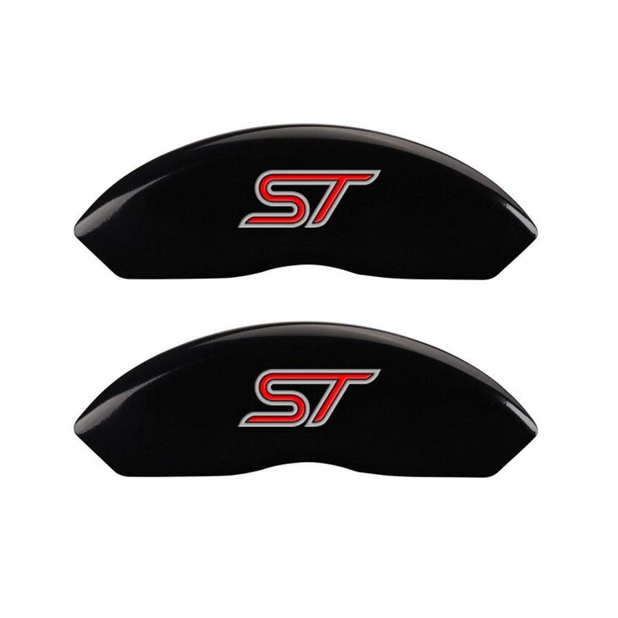 Black MGP Caliper Covers 10231SST1BK Caliper Cover
