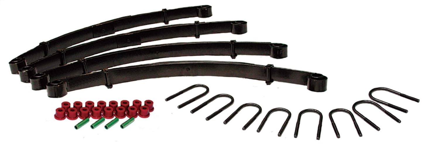 Skyjacker Suspension Lift Kit YJ25K-B w/Shock Black MAX Shocks 2.5 in. Lift Incl. Front/Rear Springs Front/Rear Bushing Kits Front/Rear U Bolt Kits