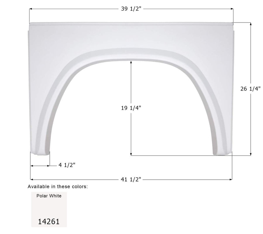 Fender Skirt ICON, Single, Damon, FS4261, Unpainted