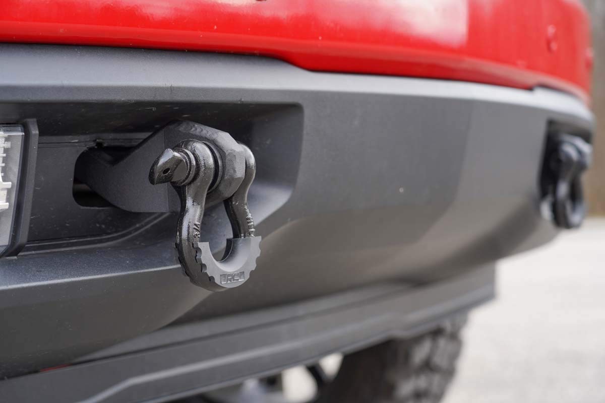 Tow Hook Rough Country Shackle Mounts for 2007-2013 Chevy/GMC 1500 - RS148