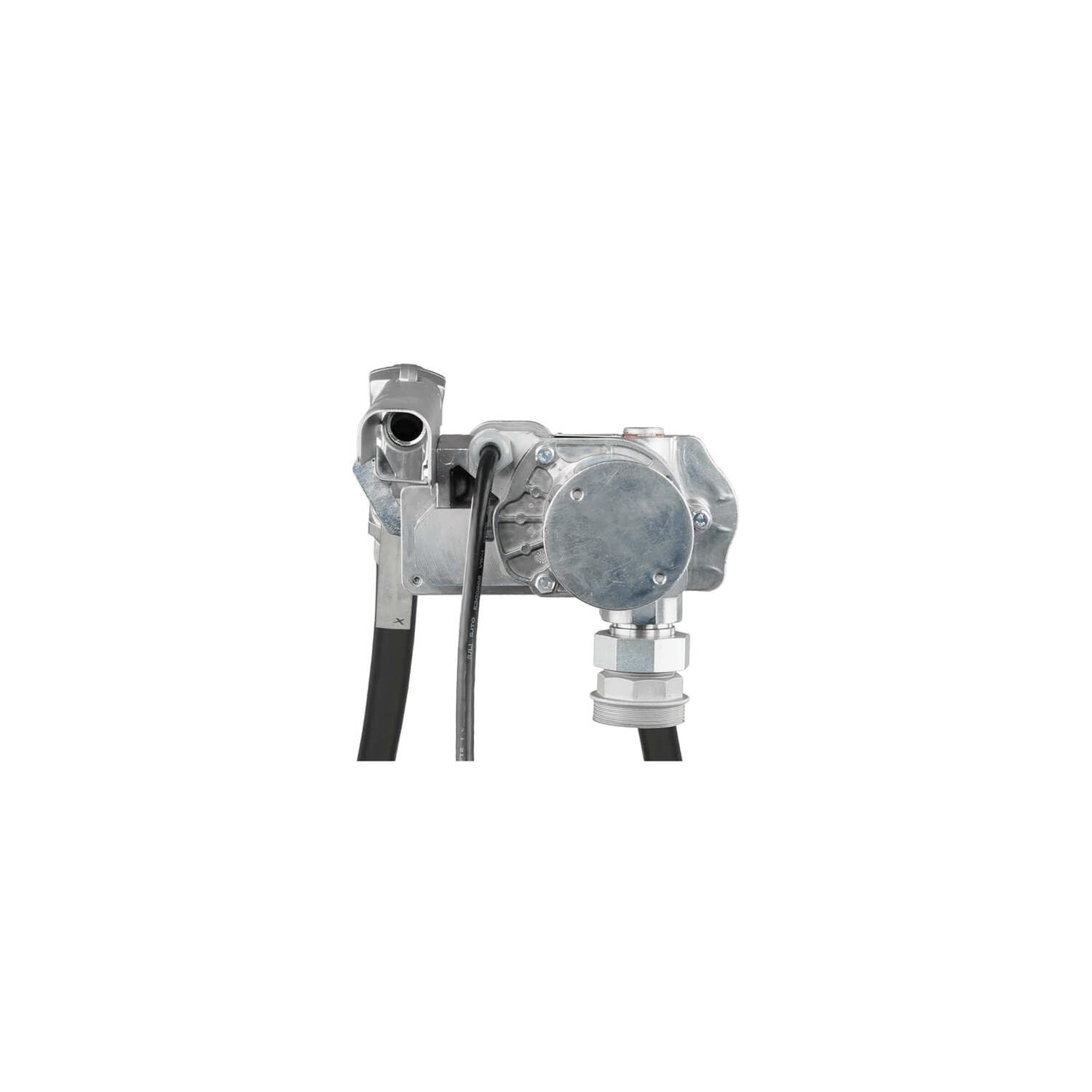 M-180 Series GPI Fuel Transfer Pump, Manual Shut-off Nozzle, 18 GPM, 12 Volt (110300-1)