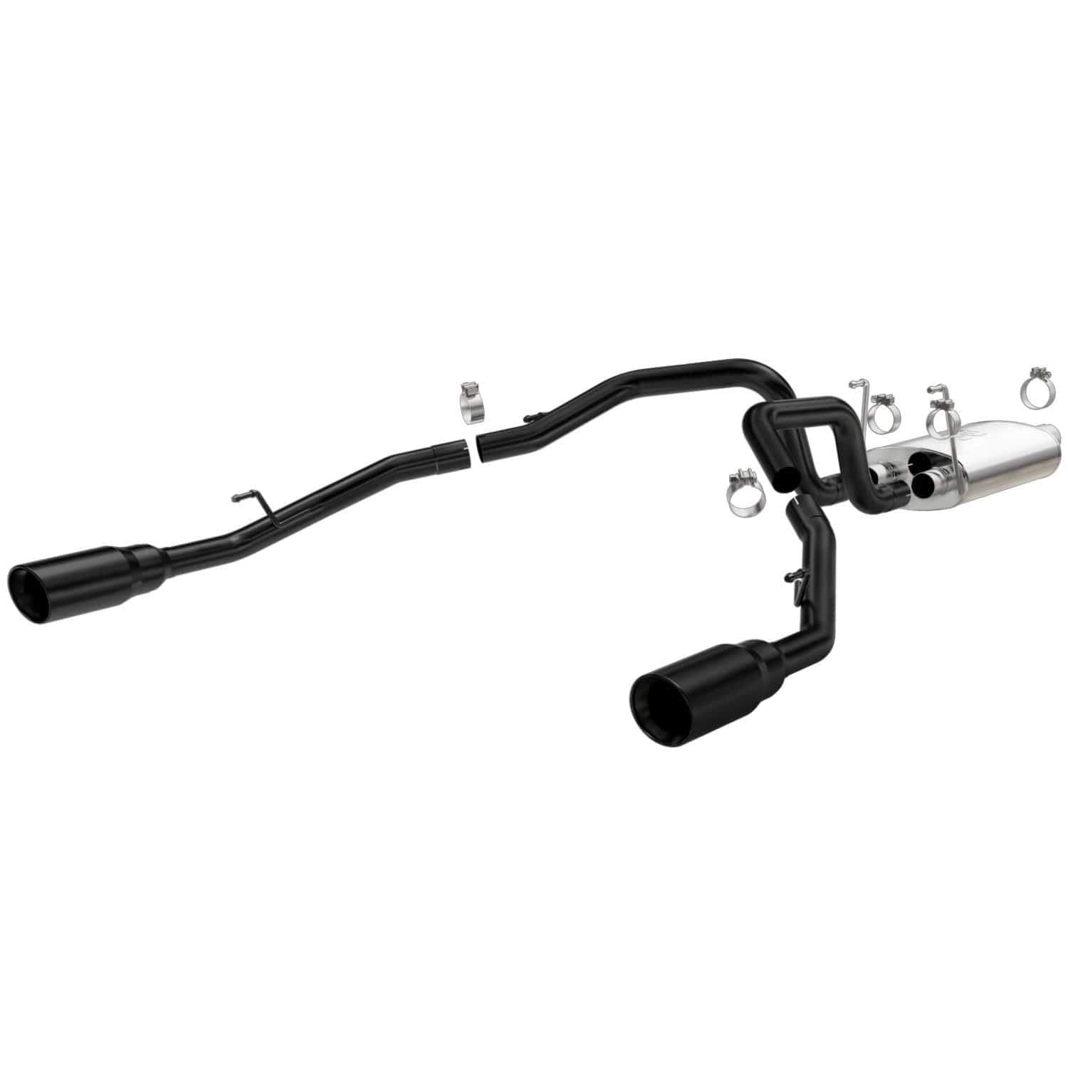 MagnaFlow Performance Exhaust System 15363: Cat-Back, For 2009-2010 Dodge Ram 1500, Street Series, For 2011-2018 Ram 1500, For 2019-2024 Ram 1500 Classic, V8 5.7L, Black Coated