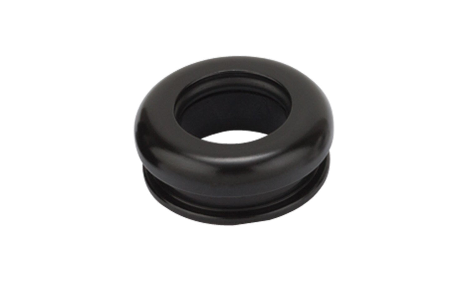 5/8" Billet Aluminum Sliding Boot Bezel Lokar X70-BAB3 Black