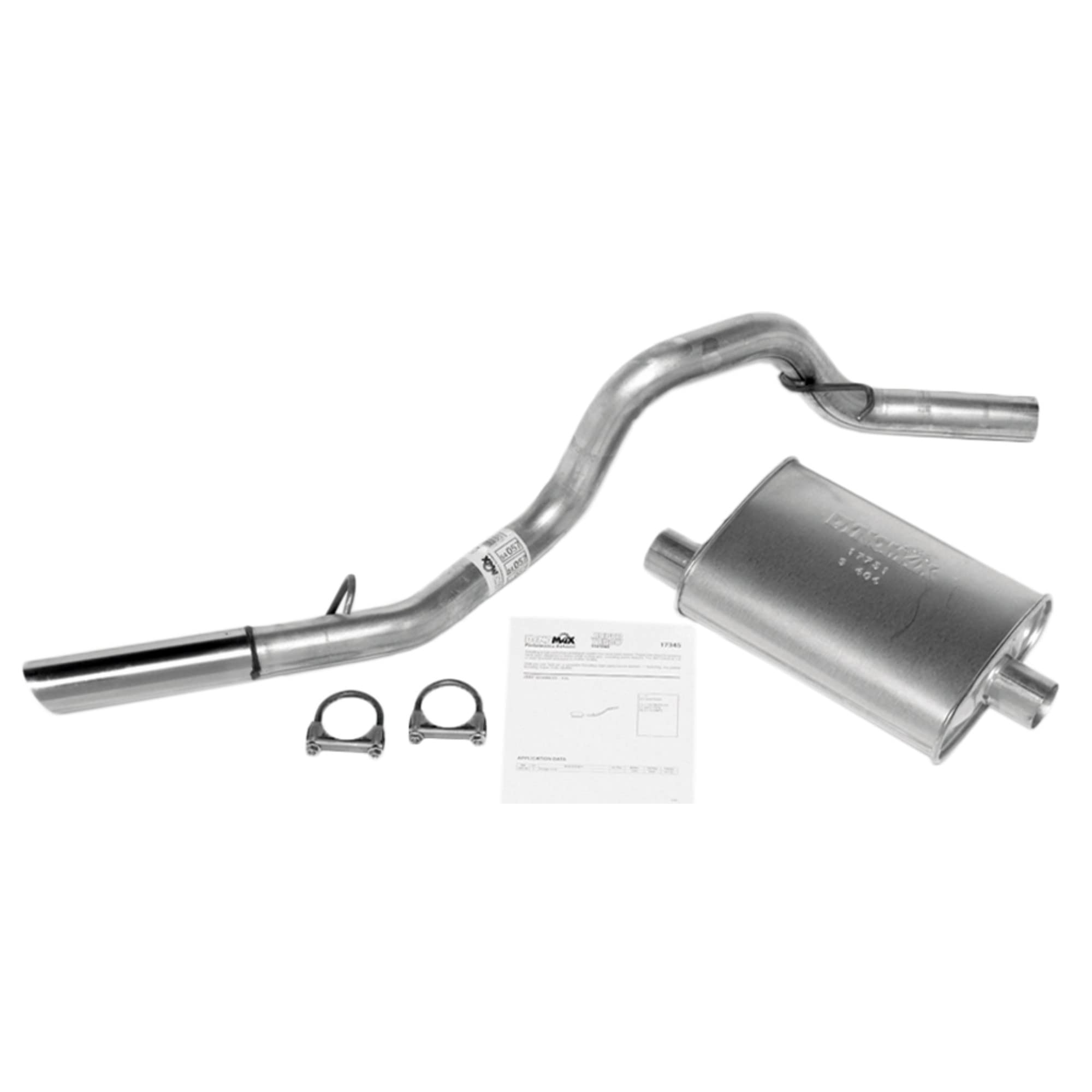 Super Turbo Dynomax 17345 Exhaust System Kit for Jeep Wrangler