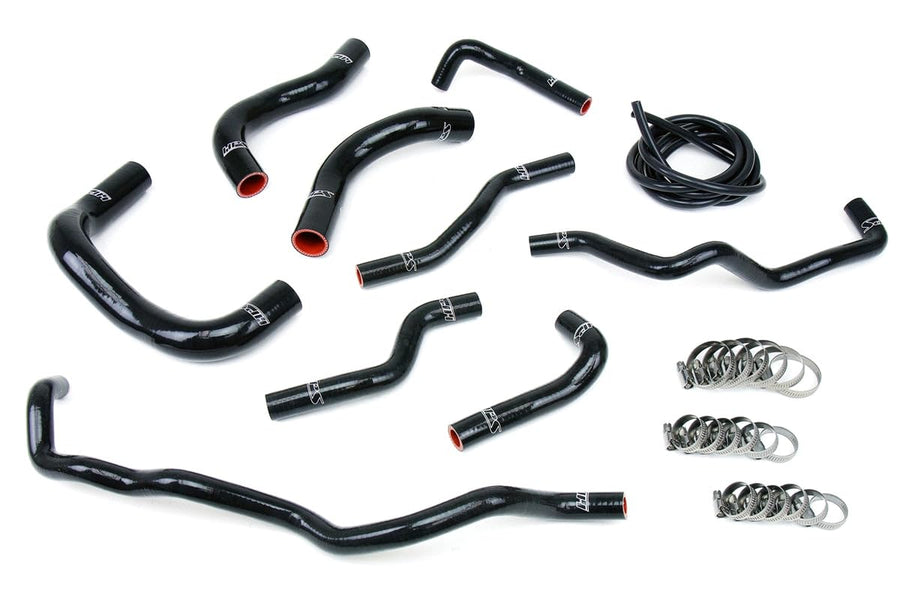 Black HPS 57-1341-BLK Silicone Radiator Coolant/Heater Hose Kit