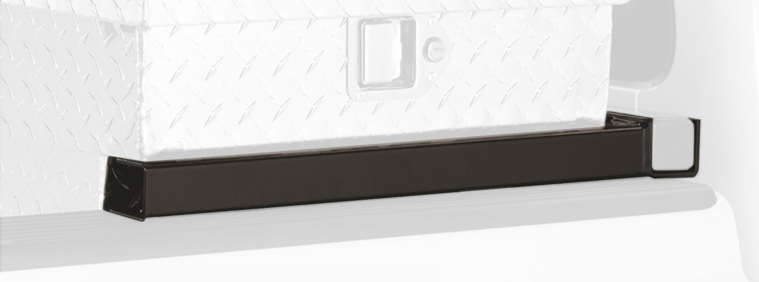 BACKRACK RealTruck 31" Toolbox Bracket | Black, No Drill | 91023-31 | Fits 2015-2020 Ford F-150