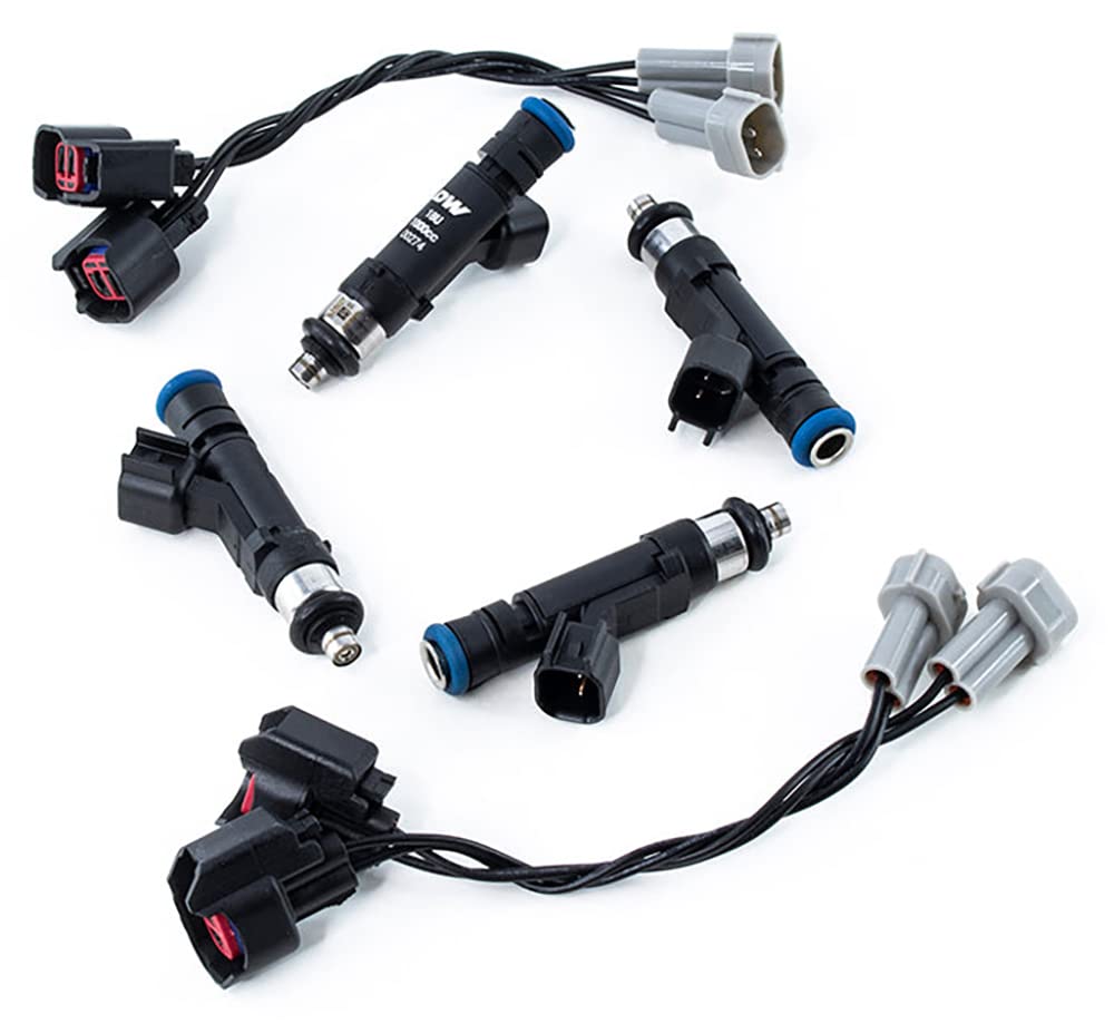 Matched Set of 4 Deatschwerks injectors 1000cc min