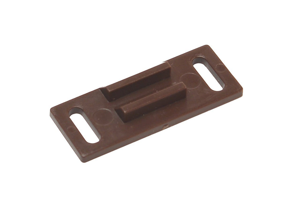 Strike Plate RV Designer H229, fits H227 Positive Catch, Cabinet Hardware