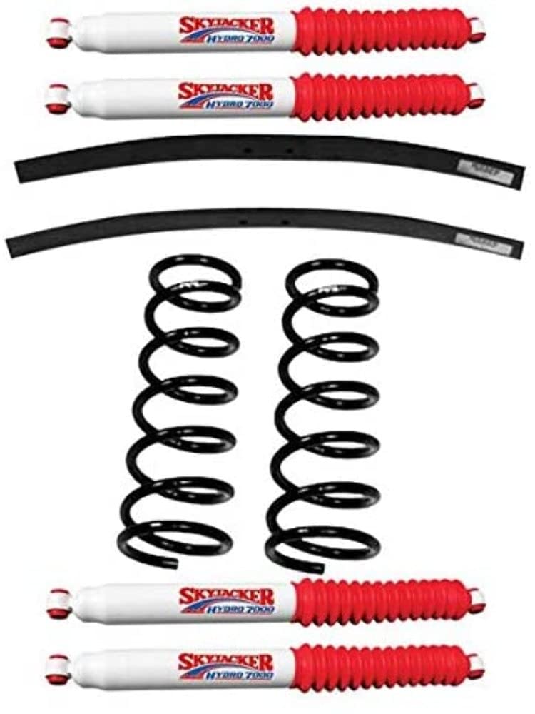Skyjacker Suspension Lift Kit D201K-H w/Shock 2 in. Lift Incl. Front Coil Springs Rear Add-A-Leafs