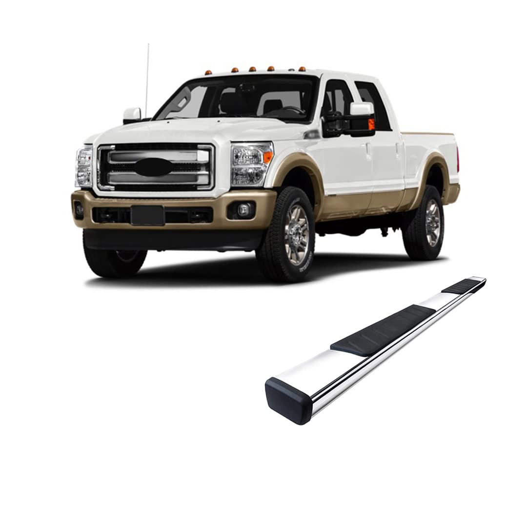 SU-FO0390SS Black Horse Stainless Summit Running Board, 1 Pack
