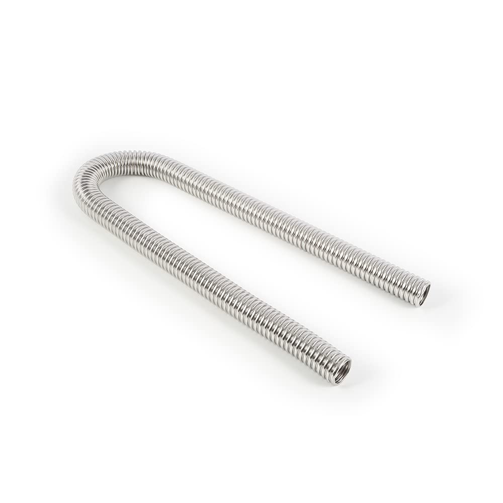 Mishimoto Universal Flexible Stainless Steel Radiator Hose Kit, 48”, Chrome MMAH-U48C