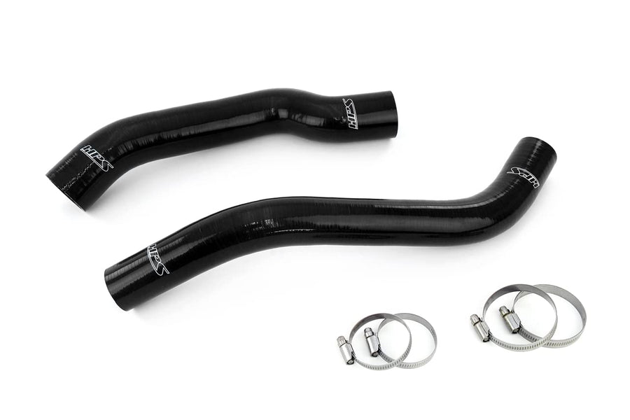 High Temp HPS Reinforced Silicone Black Radiator Coolant Hose Kit, 57-2130-BLK