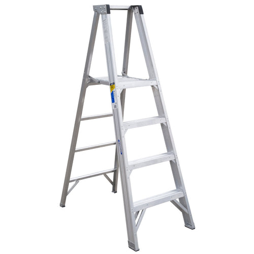 P404 Werner 375-Pound Duty Rating Type IAA Aluminum Platform Ladder, 4-Foot Platform Height