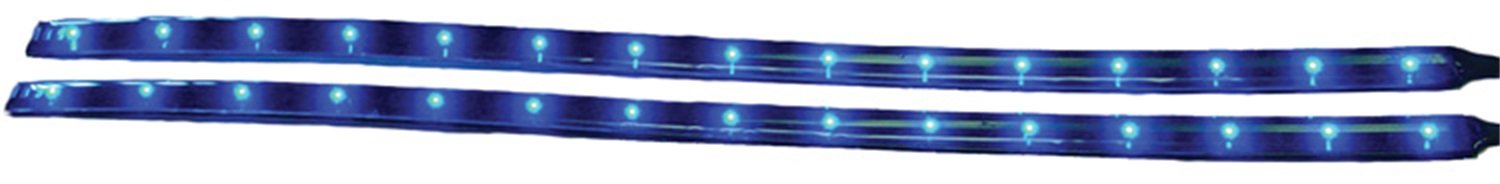 Vision X HIL-FM12B Lighting 12" Blue Flexible LED Light Bar - Pack of 2