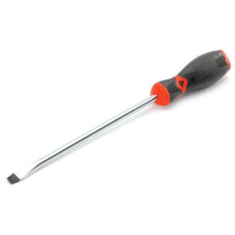 W30995 Performance Tool Black & Red Slotted Screwdriver, 5/16" x 8