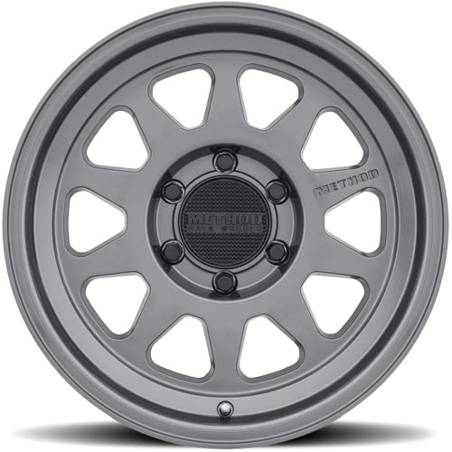 316 Method Race Wheels Titanium Wheel with Gloss (17 x 8. inches /6 x 5 mm, 25 mm Offset)