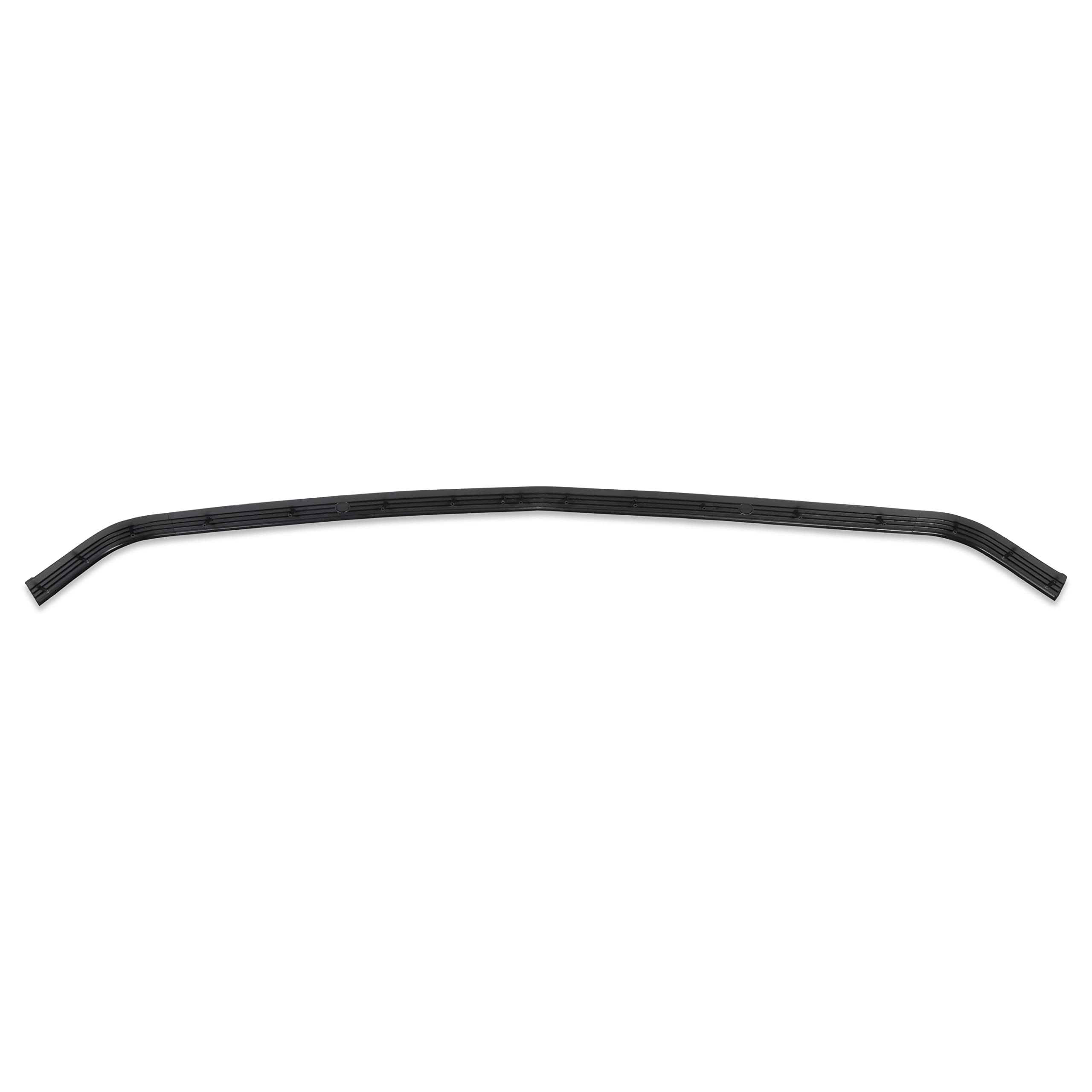 Holley 04-454 Classic Trucks GMT400 Front Bumper Impact Strip - Black/Chrome