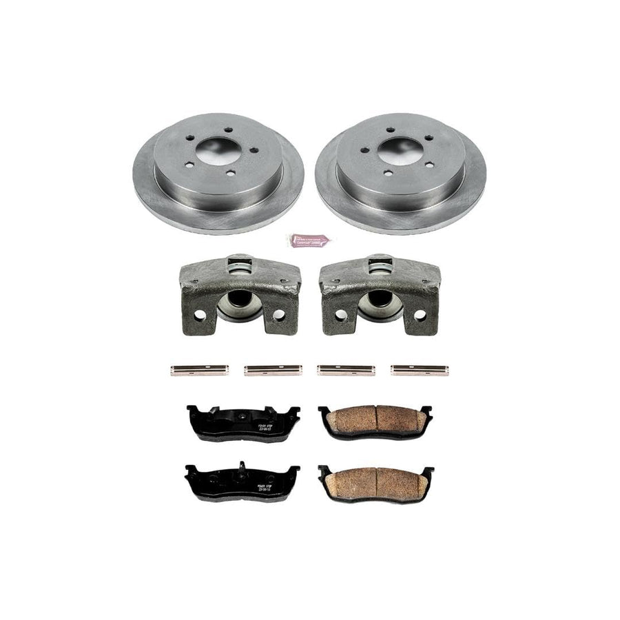 Power Stop KCOE1913 1-Click Autospecialty OE Replacement Brake Kit with Calipers For Ford Expedition, Ford F-150, Ford F-150 Heritage, Lincoln Blackw, Lincoln Navigator [Model Specific]