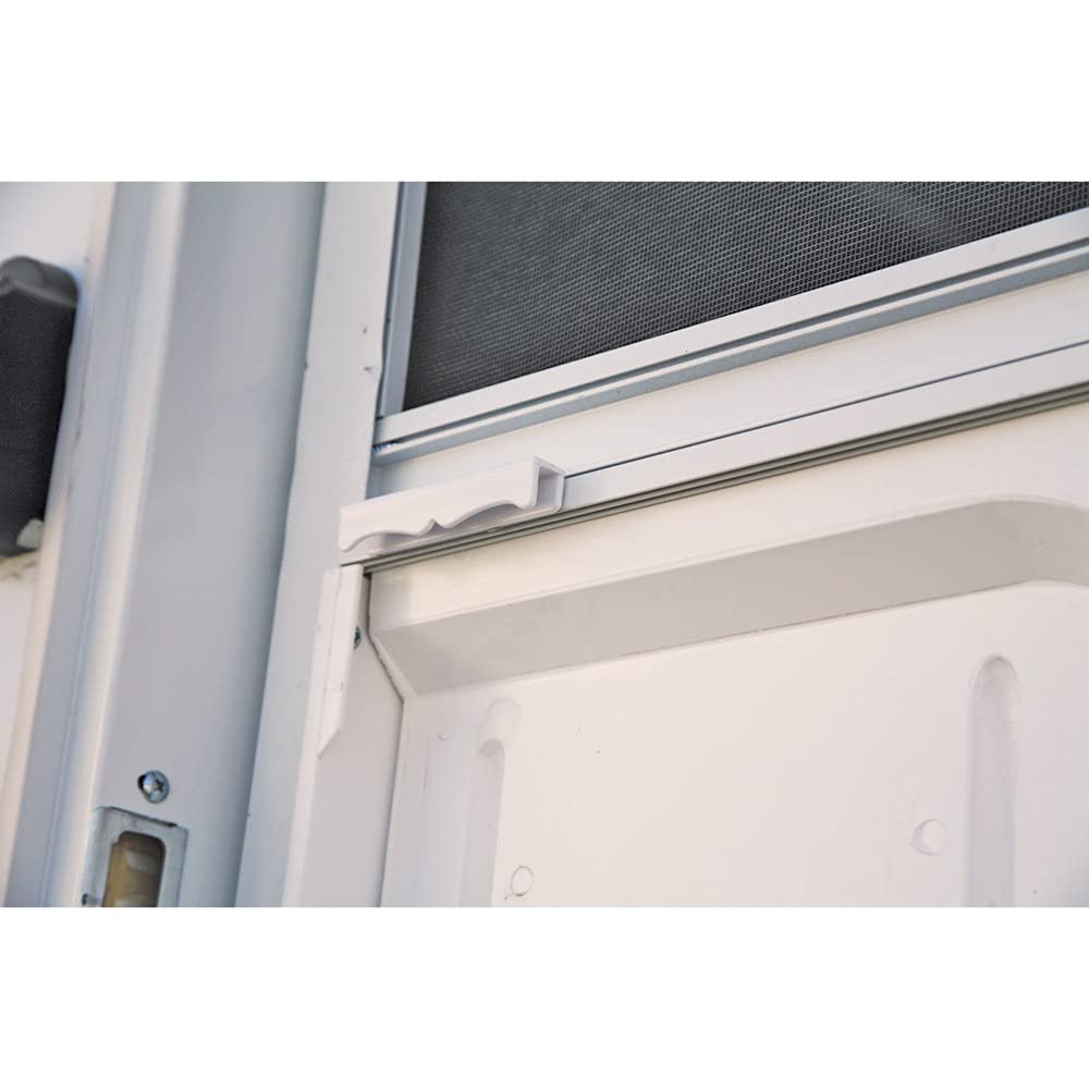 Camco Screen Door Handles RV | Access Easy in and Out of RV | Pack of 2 | White (45551)