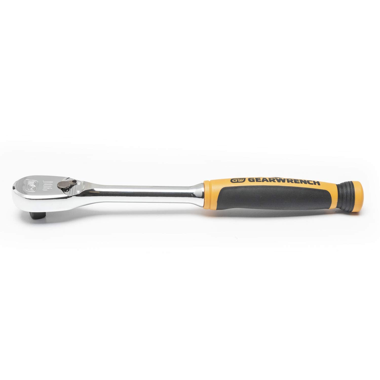 3/8" Drive GEARWRENCH 90 Tooth Cushion Grip Teardrop Ratchet - 81208T