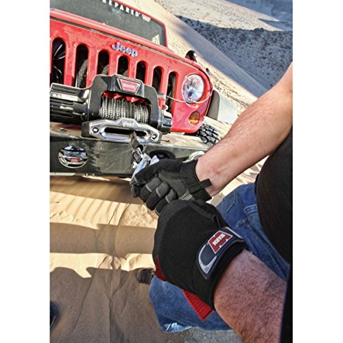 Spydura WARN 87915 Synthetic Winch Cable Rope with Swivel Hook End: 3/8" Diameter x 100' Length, 5 Ton (10,000 lb) Capacity