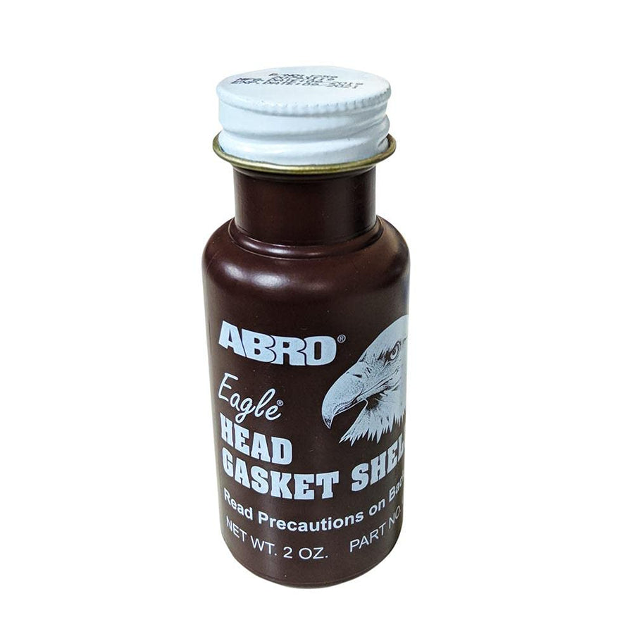Gasket Shellac ABRO | Quick-Drying, Hard-Setting, Brush-On Sealer for Gaskets, Resists Petroleum Products & Shop Fluids, Prevents Leakage