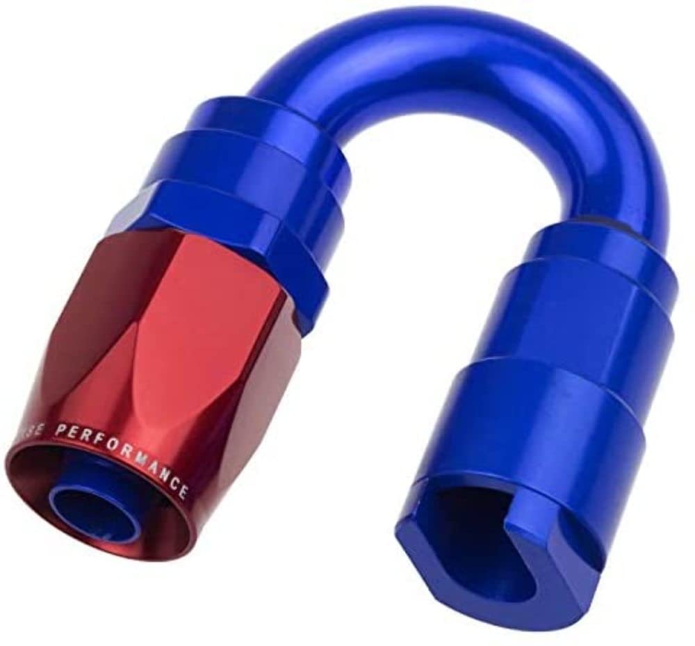 SAE Quick Disconnect Fitting Redhorse Performance 8180-06-05-1 (Red/blue), 1 Pack