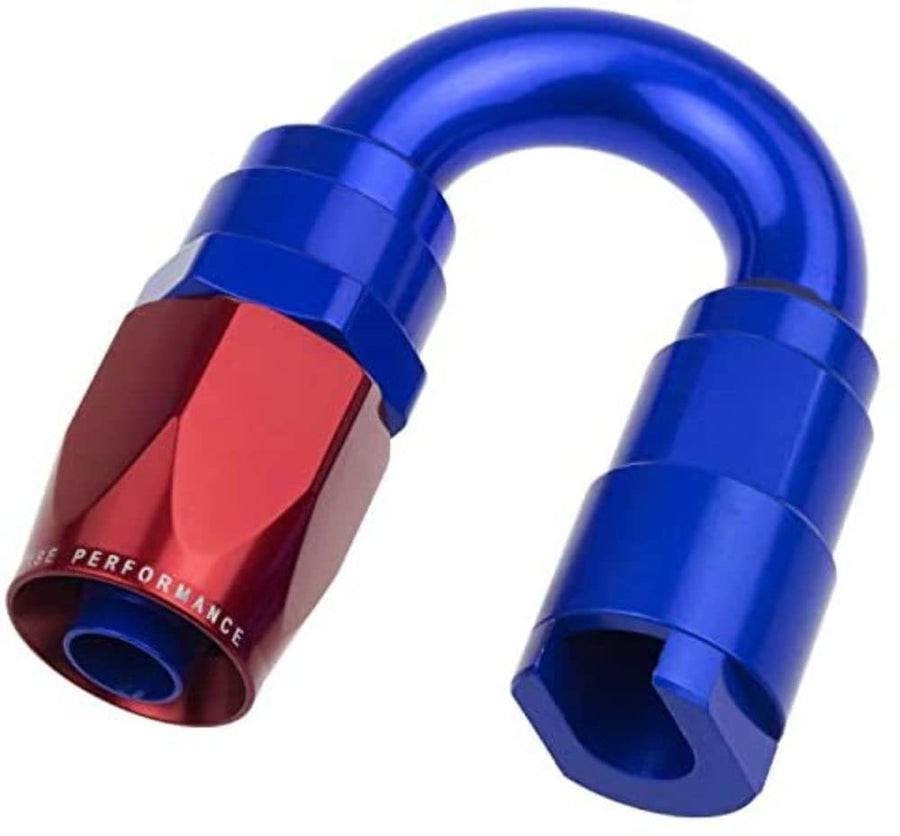 SAE Quick Disconnect Fitting Redhorse Performance 8180-06-05-1 (Red/blue), 1 Pack