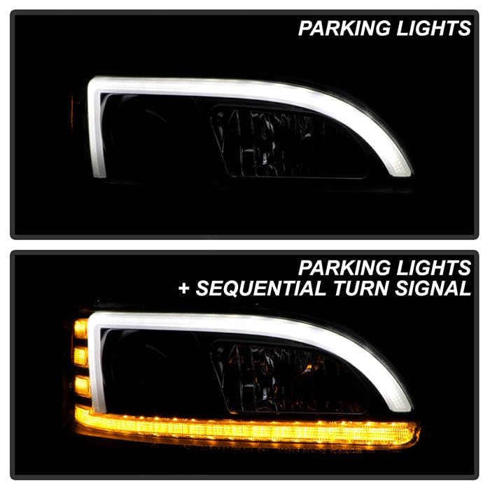 Headlights Spyder Signature (PRO-YD-PB38600-R-BK)