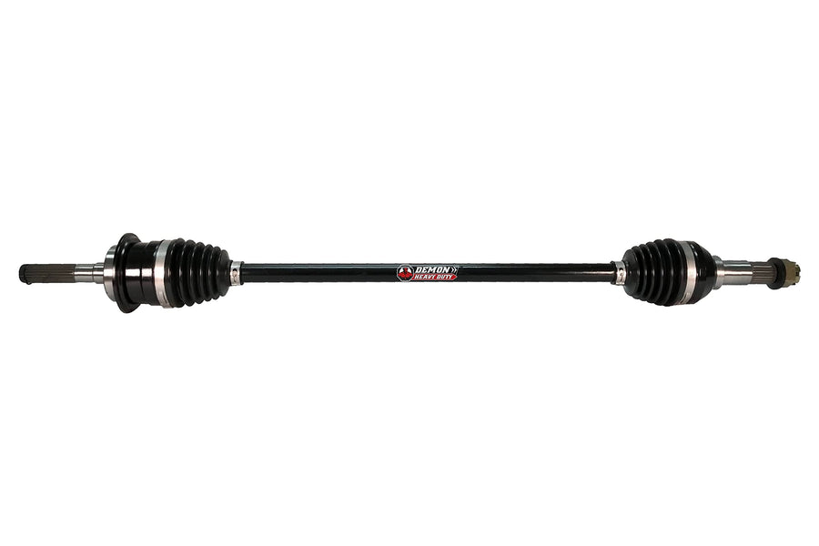 Demon Powersports Heavy Duty Front Right Lift Kit Axle (2013-16) Can Am Maverick 1000/Max 1000, Unique Boot On Terrain for Heat Reduction, 47 Degrees Larger Swing Angles, for (6” SUPER ATV Lift Kit)