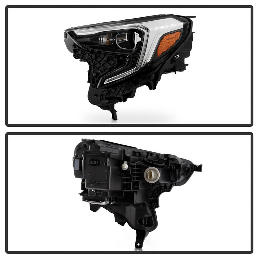 GMC Terrain 18-21 Spyder (POE) Full LED Projector Headlight - Signal-7444NA(Included) - OE Left