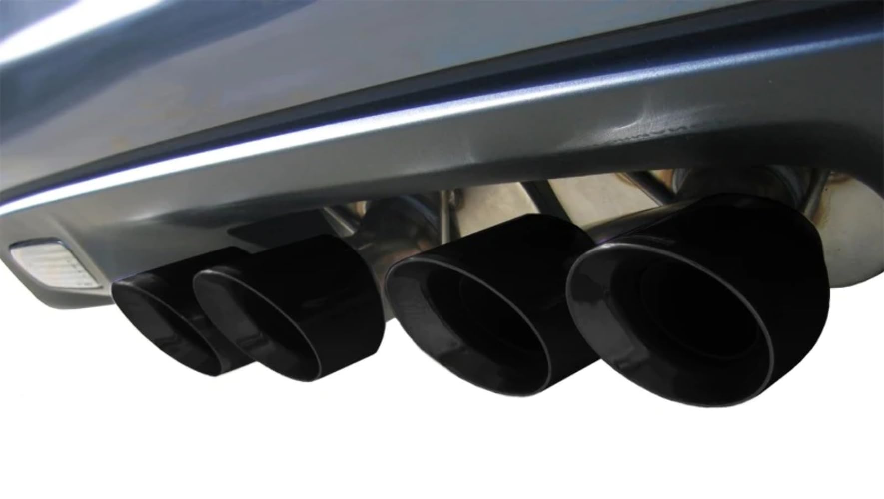 Cat-Back 3.0 IN Twin 4.0 IN Tips (14164CB3) Sport Sound Level | 2012-2013 Corvette C6 Z06 ZR1 Black PVD