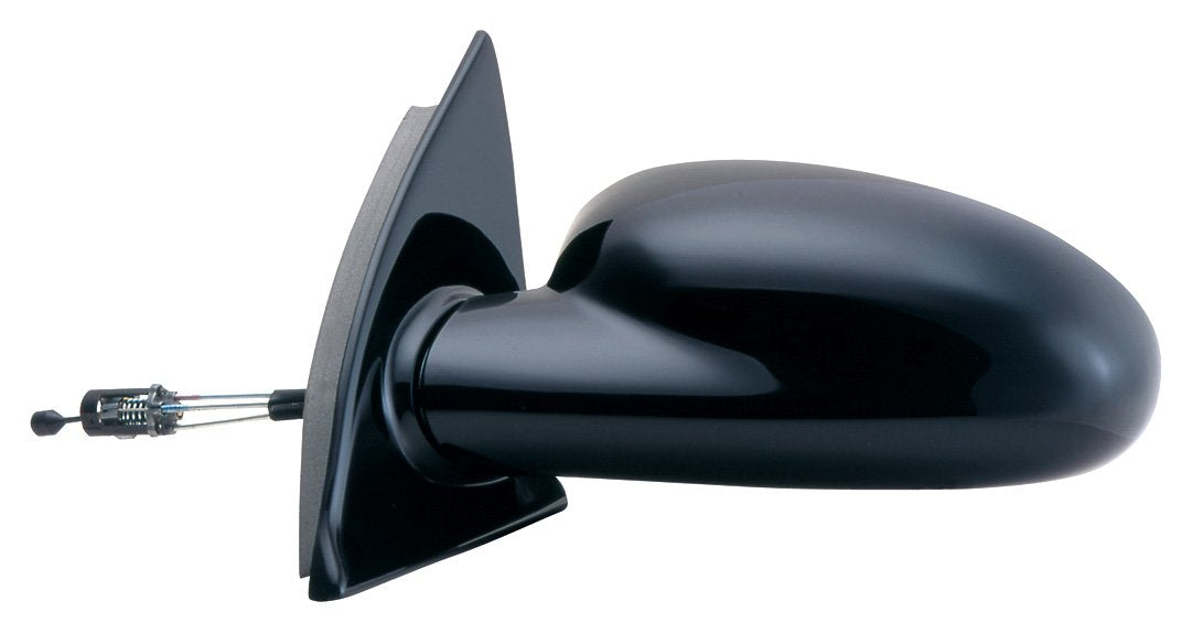 62586G Fit System - Driver Side Mirror for Saturn S Series Coupe, Black, Non-Foldaway, Manual Remote