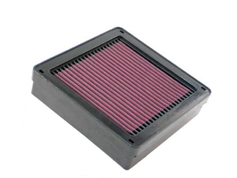 K&N Engine Air Filter: Replacement Car Air Filter, Reusable, Clean Every 75,000 Miles, Washable: Compatible with 1995-2009 MITSUBISHI (Outlander, Lancer, Pajero, Dion, Airtrek, Colt V, Mirage),33-2105