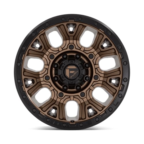 D826 TRACTION FUEL OFF-ROAD 20X10, 8X170, 4.79, 18mm MATTE BRONZE WITH BLACK RING - D82620001747