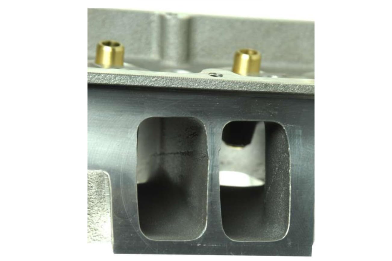 SHP Dart Cylinder Head, Assembled, 2.020/1.600 in Valve, 200 cc Intake, 64 cc Chamber, 1.437 in Springs, Straight Plug, Aluminum
