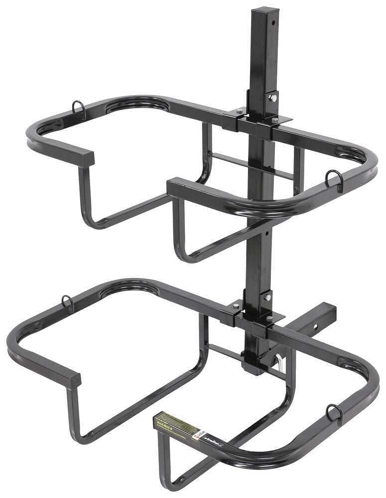 Stack Rack II Viking Solutions Hitch-Mounted Gear Rack - Rugged Foldable Easy to Use Two-Level Carrying System