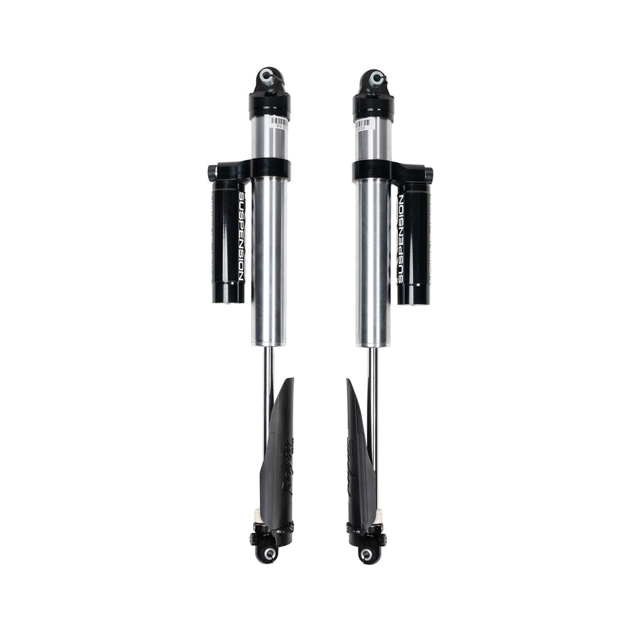 2.5 RSO Rear Suspension Shocks Adjustable Compression and Rebound Piggyback Reservoir 1-3 inch Lift Kits Compatible with 2018-2025 Wrangler JL/JLU