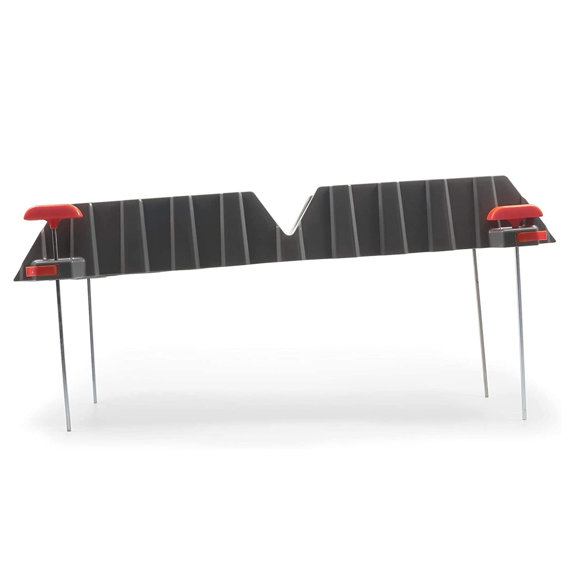 Camco Sewer Hose Support Kit / RV Rhino - Supports Up to 20-Feet of RV Sewer Hose - Features Nesting Design for Easy RV Storage & Includes (6) 30” Section w/4 Stakes Each (43071)